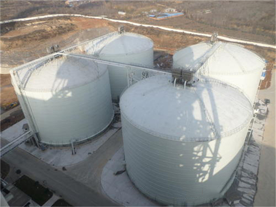 延边朝鲜族5000吨立式粉煤灰储存罐